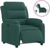 vidaXL Relaxsessel Elektrisch Dunkelgrün Stoff 3204962 Bild 2