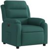 vidaXL Relaxsessel Elektrisch Dunkelgrün Stoff 3204962 Bild 3