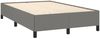 vidaXL Boxspringbett mit Matratze Dunkelgrau 120x190 cm Stoff 3270384 Bild 4
