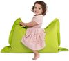Green Bean® 2er Set SQUARE XXL + BeBi Sitzsack - 380L + 70L EPS Perlen Füllung - Indoor & Outdoor Beanbag für Kinder & Erwachsene - Hellgrün Bild 3