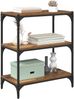 vidaXL Bücherregal Altholz 60 x 33 x 70,5 cm Holzwerkstoff 881105 Bild 3