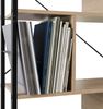 Regal Charleston 75,5 x 30 x 155 cm - Industrial Holz hell, Eiche Sonoma Bild 5