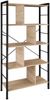 Regal Charleston 75,5 x 30 x 155 cm - Industrial Holz hell, Eiche Sonoma Bild 3