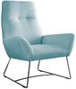 KAWOLA Sessel BISA Cord hellblau 102 x 81 x 82 cm Bild 3