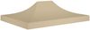 vidaXL Partyzelt-Dach 4,5x3 m Beige 270 g/m² 315366 Bild 2