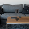 Tischlampe kabellos mit Akku Touch Dimmer Tischleuchte Dimmbar Schwarz 58446B Bild 5