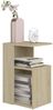 vidaXL Beistelltisch Sonoma-Eiche 36x30x56 cm Holzwerkstoff 802996 Bild 3