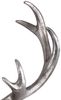 XXL Hirschgeweih Hirschkopf Geweih 10-Ender Silber Optik 48x32x61cm Bild 3