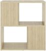 vidaXL Bücherregal Sonoma-Eiche 60x24x63 cm Holzwerkstoff 809065 Bild 3