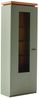 Vitrine Marlena / Moniz, Holzwerkstoff, Grün, Holzfarben, 70 x 197 x 38 cm Bild 4