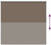 vidaXL Verdunkelungsrollo Kaffeebraun 145x150 cm Stoffbreite 141,6 cm 4011007 Bild 5