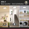 LED Panel Abia 2 White Select Dämmerungsgesteuerter Bewegungsmelder (HF) eckig 400x400mm 16W 1400lm 2700 - 4000K Chrom matt Bild 3