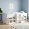 vidaXL Hochbett für Kinder Weiß 80 x 200 cm Holzwerkstoff 3422547 Bild 3