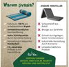 Reisebett-Matratzen Rollmatte 75 cm breit, vegan und handgefertigt, 200x75x4,5cm, livasia, 4.5 cm hoch, Kapok Bild 4
