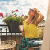 Relaxdays Kaffeetisch Glas und Metall Bild 4