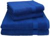 Betz 'PREMIUM' Handtuch Set, 4-tlg., 2 Handtücher und 2 Duschtücher, 100% Baumwolle, 70x140 / 50x100 cm, Royalblau Bild 2