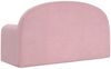 vidaXL Kindersofa 2-Sitzer Rosa Weich Plüsch 357015 Bild 5