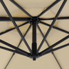 Doppler Sonnenschirm / Ampelschirm "LIFE 310 Side", sand, Ø 310 cm Bild 3