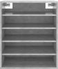 vidaXL Schuhschrank Betongrau 60x35x70 cm Holzwerkstoff 808940 Bild 4