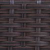 Mendler 'HWC-F39' 3er Sitzbank mit Staufach, Poly-Rattan, Braun-Meliert/Creme Bild 5