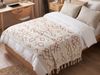 Kuscheldecke BHIWANI Baumwolle 130 x 180 cm Beige Bild 3