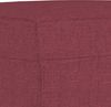 vidaXL Fußhocker Weinrot 60x50x41 cm Stoff 349285 Bild 5