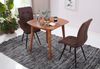 Esszimmertisch WL5.571 Sheesham 80 x 78 x 80 cm Massivholz Tisch, Designer Küchentisch Holz, Massivher Holztisch Rustikal, Speisetisch Massives Echt-Holz Modern Bild 5