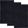 Möve Superwuschel Gästetuch 30x50 cm aus 100% Baumwolle, Black 3er Set Bild 2