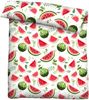 Traumhaft schlafen - Castell - Markenbettwäsche Baumwoll Renforce Bettwäsche 0040798 WASSERMELONE, rot, 1x 135x200 cm + 1x 80x80 cm Bild 2