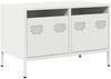 vidaXL TV-Schrank Weiß 68x39x43,5 cm Kaltgewalzter Stahl 851237 Bild 2