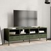 vidaXL TV-Schrank Olivgrün 135x39x43,5 cm Kaltgewalzter Stahl 851332 Bild 3