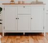 Sideboard Vestland weiß und Eiche 120 x 90 cm Bild 2