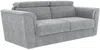 Vente-unique - RIZORA Sofa Stoff Grau - B 223 cm96 cm x H 93 cm x L 230 cm Bild 4