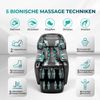 NAIPO Massagesessel Shiatsu Zero-Gravity Massagestuhl, Wärmetherapie, 3D Surround-Sound, USB, Bluetooth, Award Winner Bild 4
