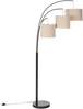 Stehlampe CARONI Leinen Beige Bild 4