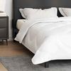 vidaXL Sommerdecke Weiß 240 x 202 x 3 cm Polyester 42007749 Bild 5