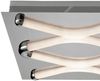LED Deckenleuchte, Chrom, satiniert, warmweiß, L 58cm Bild 5