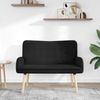 vidaXL 2-Sitzer Sofa Schwarz 115 x 61 x 87 cm Bouclé 42028927 Bild 3