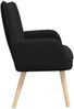 vidaXL 2-Sitzer Sofa Schwarz 115 x 61 x 87 cm Bouclé 42028927 Bild 5