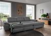 Benformato Sofa Rigatti: Komfortables Mikrofaser-Sofa mit Sitztiefenverstellung, verstellbaren Kopfstützen und Schlaffunktion - In zwei Farben wählbar Bild 2