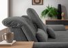 Benformato Sofa Rigatti: Komfortables Mikrofaser-Sofa mit Sitztiefenverstellung, verstellbaren Kopfstützen und Schlaffunktion - In zwei Farben wählbar Bild 3