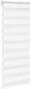 vidaXL Doppelrollo Weiß 65x100 cm Stoffbreite 60,9 cm Polyester 4014722 Bild 3