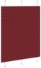 vidaXL Plissee Bordeauxrot 105x150 cm Stoffbreite 104,4 cm Polyester 4015246 Bild 4
