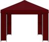 vidaXL Pavillon 4 x 3 m Bordeauxrot Polyester und Stahl 190 gsm 900383 Bild 4