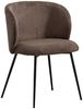 KAWOLA Stuhl LENA Esszimmerstuhl Cord braun 78 x 53 x 54 cm Bild 3