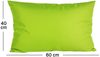 JACK Dekokissen 40x60 cm Outdoor Lounge Kissen inkl. XXL Füllung, starke Füllung, Robust, Strapazierfähig, Wasserabweisend, Innen&Außen Bild 4