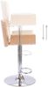 vidaXL Barhocker Creme Kunstleder [287377] Bild 5