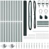 vidaXL Schweißdrahtzaun mit Spikes 25 x 1,6 m PVC-beschichteter Stahl 3352097 Bild 5