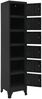 vidaXL Schließfachschrank Schwarz 38 x 40 x 180 cm Stahl [339794] Bild 5