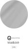 biberna Pique Bettwäsche UNI, silber/grau, 1 x 155 x 220 cm + 1 x 80 x 80 cm Bild 5